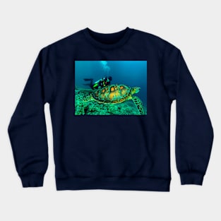 Oceanic Harmony Crewneck Sweatshirt